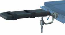 9906012 Paediatric - Dimensions: 260 x 100 mm Complete with clamp for frontal and fast locking, with a