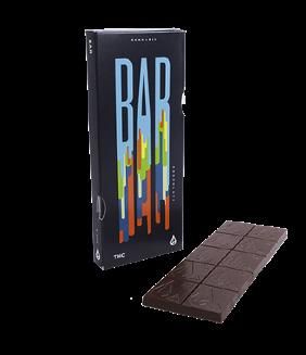 dark chocolate bars. Distillate-based, large, citrusy gummies.