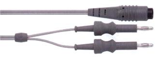 Cable Instruments Connector: European Flat Plug Generator Connector: 4mm Banana Plug Reusable