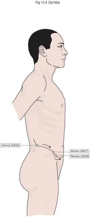 com/faa051/faa051000199-photo Dai Mai Opening point = Gall Bladder 41 (Zu Lin Qi) Coupled point = Triple Energiser 5 (Wai Guan) Also called Girdle Vessel or Belt Vessel Binds up all the other