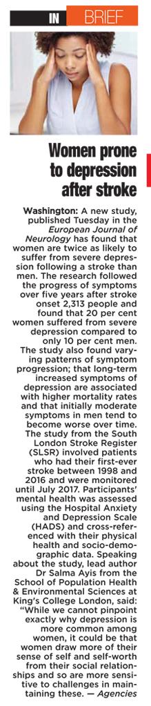 Depression (The Asian Age:20190130)