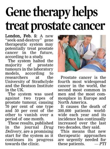 Prostate Cancer (The Asian Age:20190206)