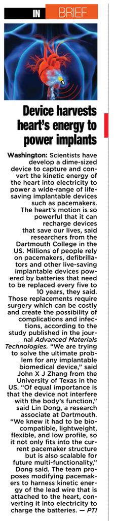Medical Technology (The Asian Age:20190206)