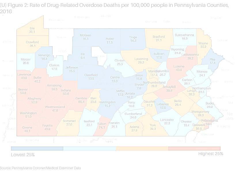 Drug Related Overdose Deaths 2016 Source: Analysis of Overdose Deaths in