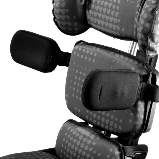 POSTURE, FUNCTION & COMFORT TRUNK & HEAD ALIGNMENT TRUNK SUPPORT Seating systems need to provide appropriate trunk and head support because this contributes to the stability of the pelvis, and