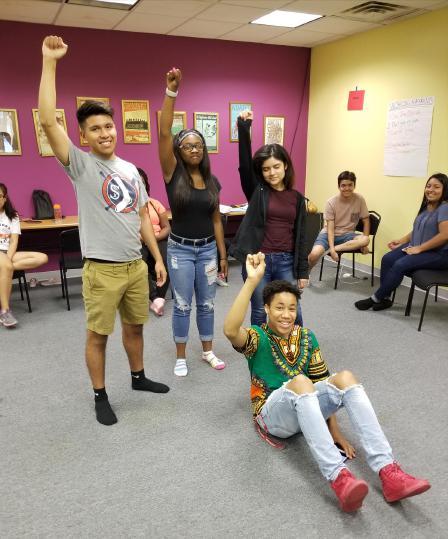 Building the next generation of YOUNG SOCIAL JUSTICE LEADERS I learned how to talk to people as a group rather than just individuals and I can use that to talk to audiences about topics that I ve