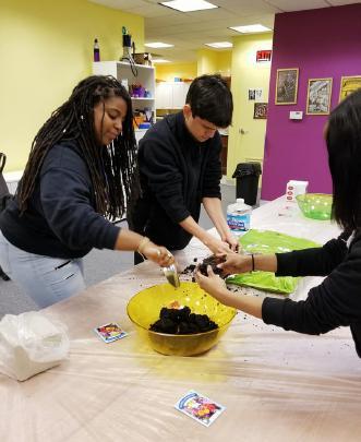 The EJ cohort will partner with PCC Wellness to distribute 100 seed bombs to local residents and share information about the seed bombs and how they can make their own.