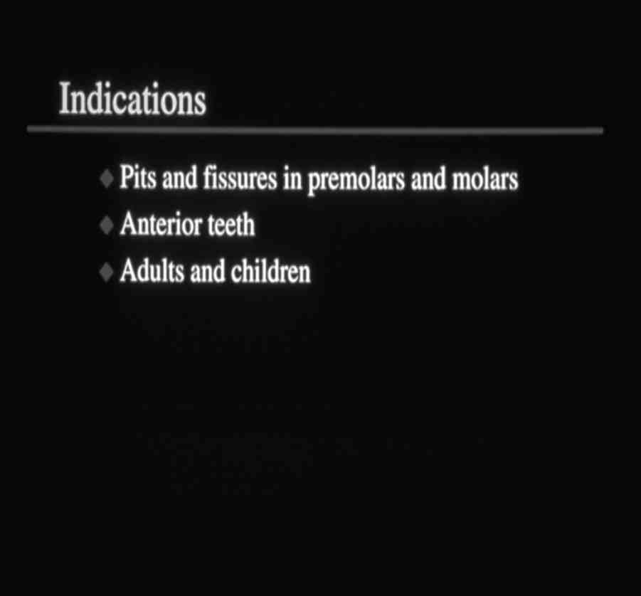 Occlusal Caries Visible on
