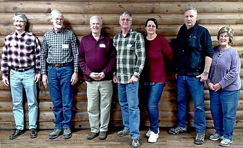 2018 Elections of Officers and Board (left to right; photo courtesy of Chuck Lidderdale) Leif Garrison Don Root Jack Ferguson Dan Hagmaier Dianne Hagmaier Rob Conley Janet Fortner Chairman of the