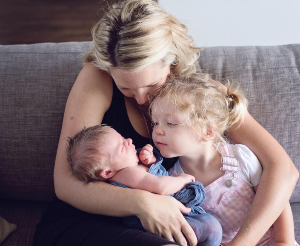 Abby with Charlie & Oscar Owner Abby Greenwood welcomed her second baby into the world on February 14th!