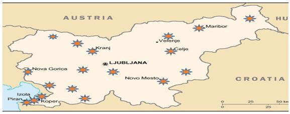 SLOVENIA 18 Centers for treatment and prevention of drug addiction NIJZ.