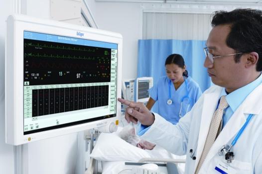 OSG offers a Real-Time interface to the following Patient Monitors: Philips IntelliVue MP and MX, Dräger.