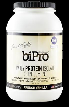 BiPro ELITE is our legacy product maintaining the same nutritional benefits of the original BiPro with an improved flavor and lower price.