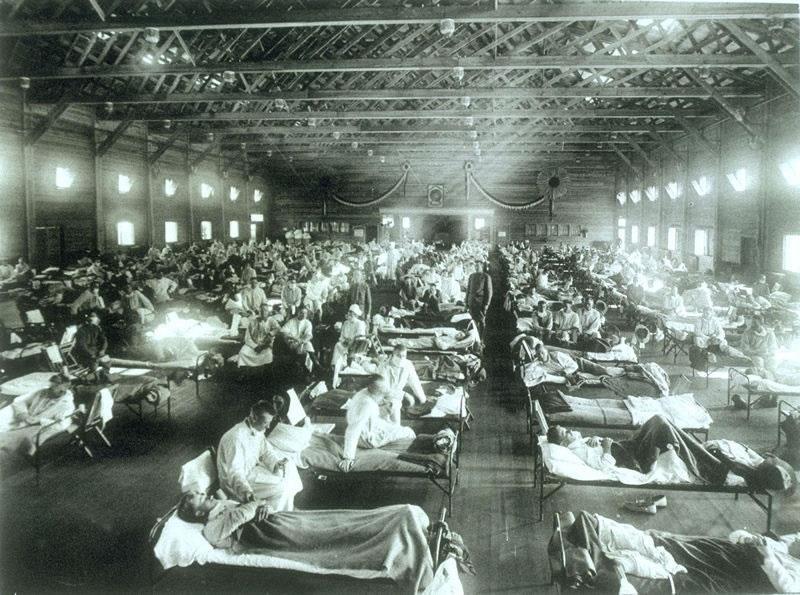Emergency Hospital During Spanish Flu