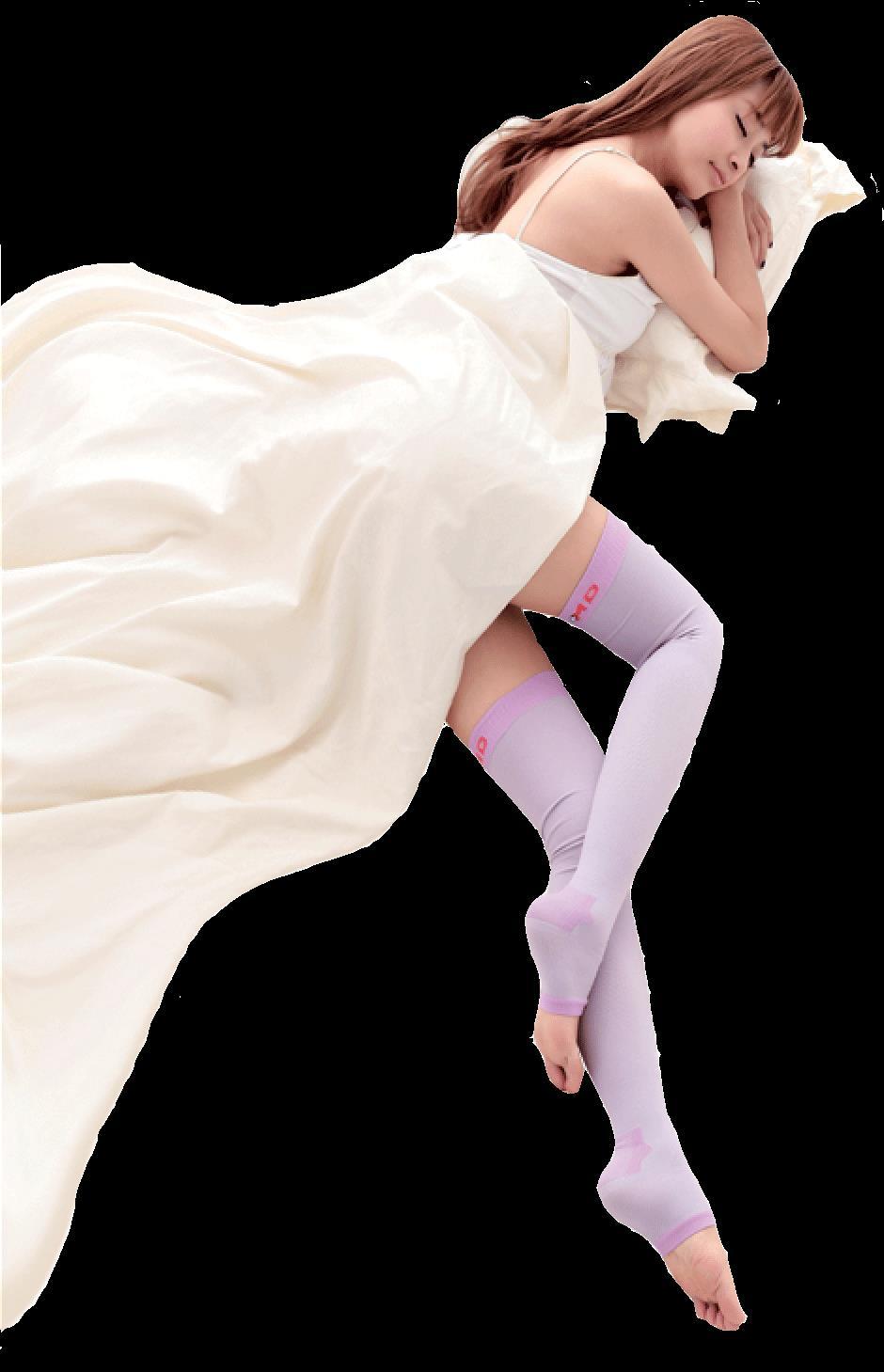 Sleep Socks Compression Stockings without the