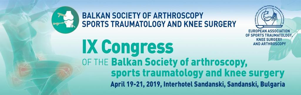 P r o g r a m April 19-21, 2019 Friday April 19 14:00 20:00 h Registration and accommodation of participants 16:30 h - Opening ceremony Prof. Dr. Zlatko Temelkovski President of the Balkan Society Mr.