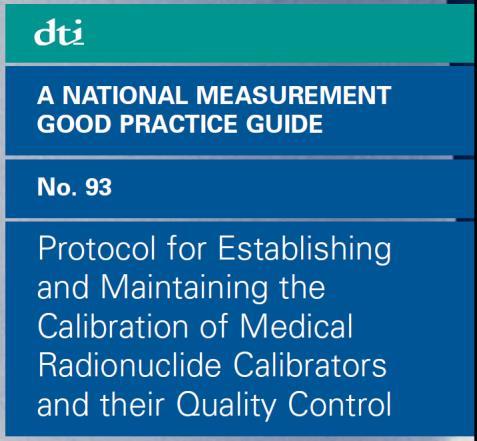 Standardisation of activity measurements The CIPM MRA ensures that activity measurements made by the NMIs are standardised internationally (104