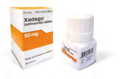 change in their levodopa dose 2,3 XADAGO was simply added on!