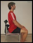 Posture Any benefit of exercise will be taken away by poor sitting posture. If the back rest on your chair doesn t give you adequate support you may need to use a lumbar roll.