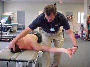 Indications: Test item for cervical radiculopathy cluster (most sensitive of tests at 97%), often assessed as part of typical cervical spine exam,