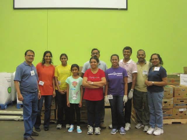 Community Service: As part of serving the Houston community, MEA volunteered at the