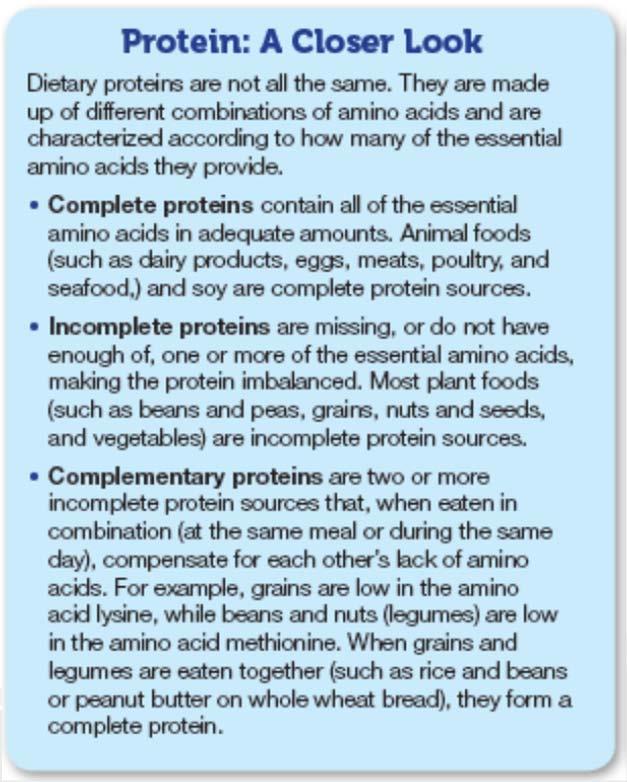 Protein helps your body build and repair cells and body tissue. Protein is a major part of your skin, hair, nails, muscle, bone, and internal organs. Protein is also found in almost all body fluids.