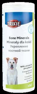 Beauty & Cell Protection Bone Minerals zinc, biotin and silicic acid support the growth of a beautiful fur antioxidants protect the cells against free radicals and slow down the aging process cell