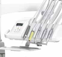 Dentist instruments 15 instruments available Water sources City water Clean water bottle Steripump with sterile water Suction system Dry suction system
