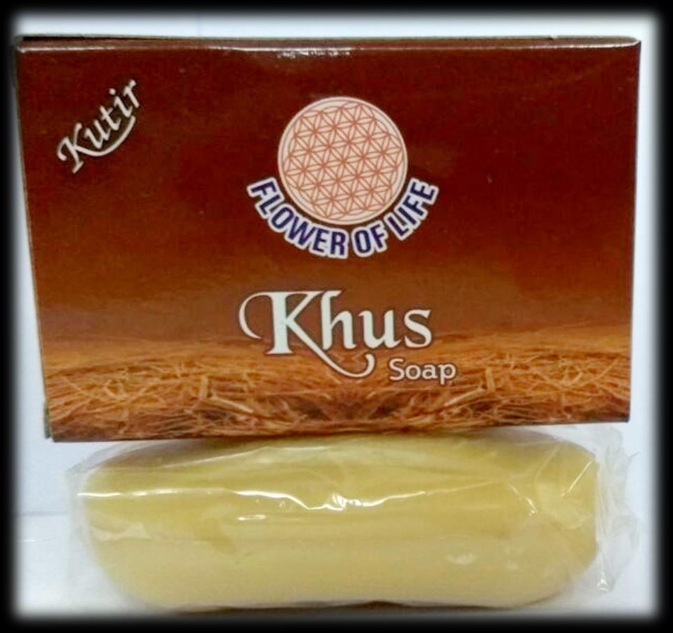 Khus Soap Flower Of Life Musk soap contains musk
