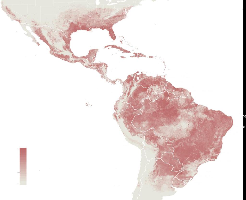Range of Aedes aegypti in the Americas Source: Moritz U. G.