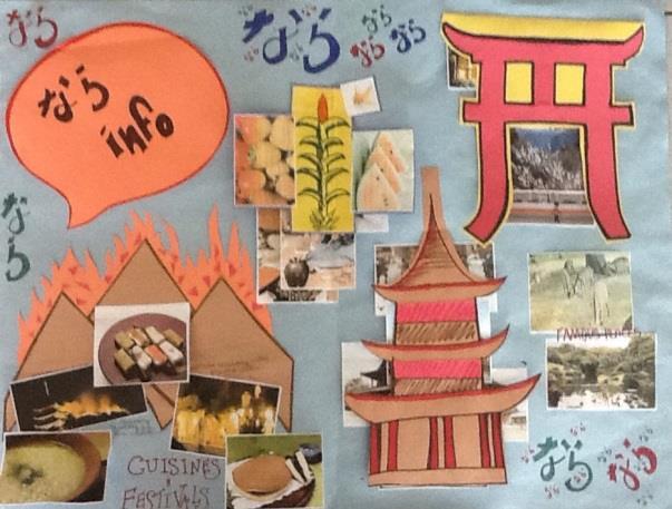 Students in Japanese are expected to create their own scripts and write short essays.