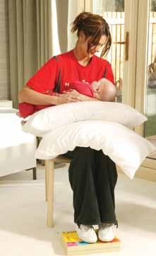 Caring for your back as you care for your baby Feeding Sitting If you misuse your back at any time in your life you risk injuring it
