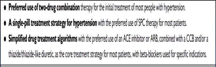 including those with DM, initial B-R antihypertensive treatment should include a thiazide-type