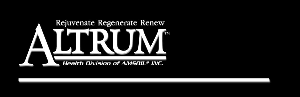 has been using ALTRUM nutritional supplements for 16 years. As is typical with longtime customers, Devine s nutritional supplements program has evolved through the years.