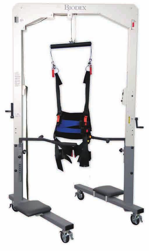 Unweighing System I need a simple, cost effective way to reduce a patient s body weight during rehabilitation exercises Offset frame