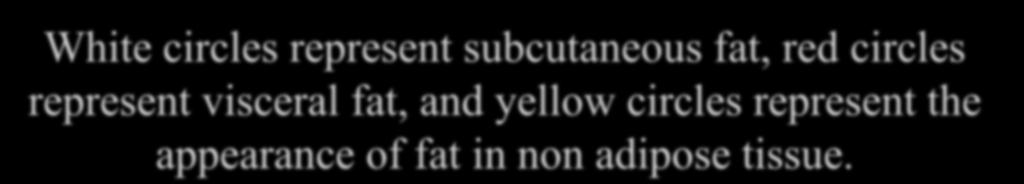 the appearance of fat in