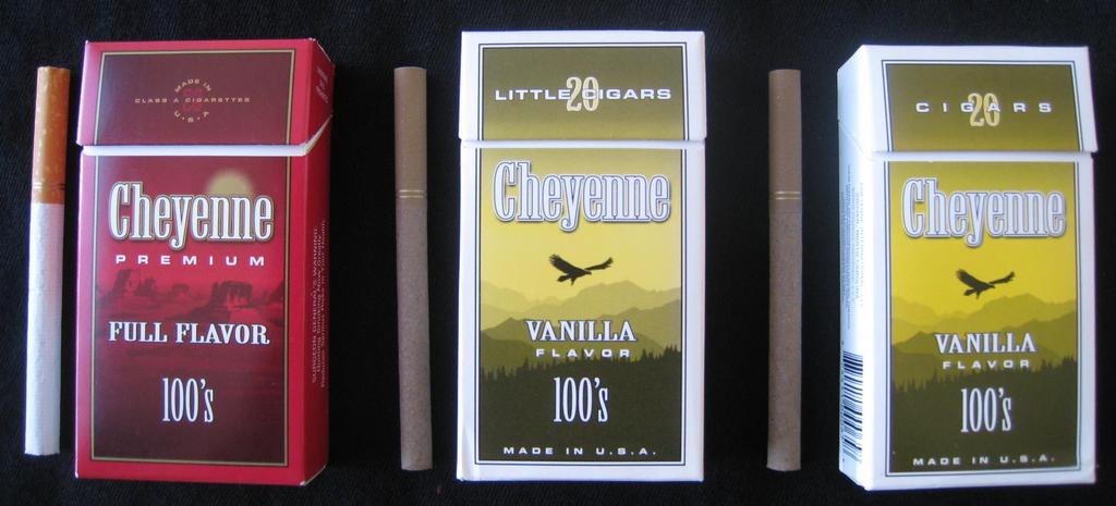 Cheyenne Cigarettes -- Little Cigars -- Cigars