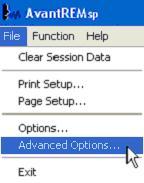Advanced Options The Advanced Options screen allows you to configure your system to meet your