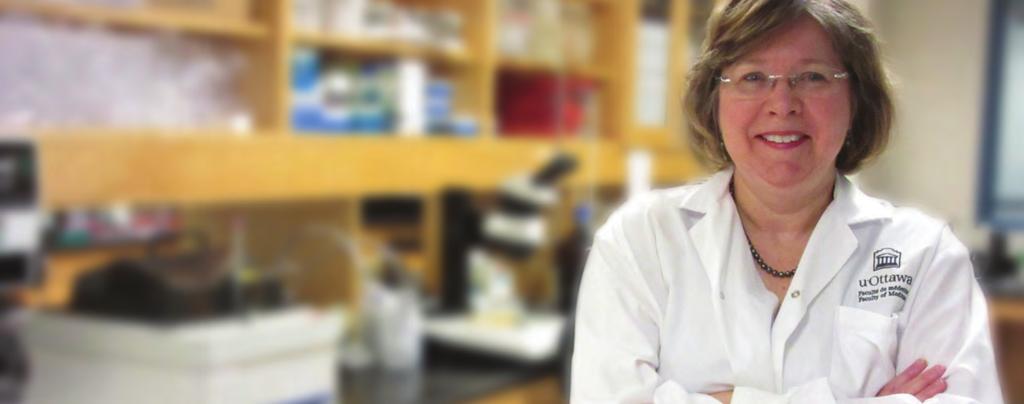 Dr. Vanderhyden: Celebrating a Breakthrough, Because of You DR. BARBARA VANDERHYDEN HAS DEDICATED her career to unlocking the mysteries of cancer and developing new ways to treat the disease.