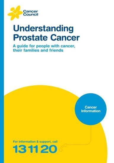 About this booklet This booklet is designed to give you information about radiation therapy treatment for prostate cancer and what to expect.