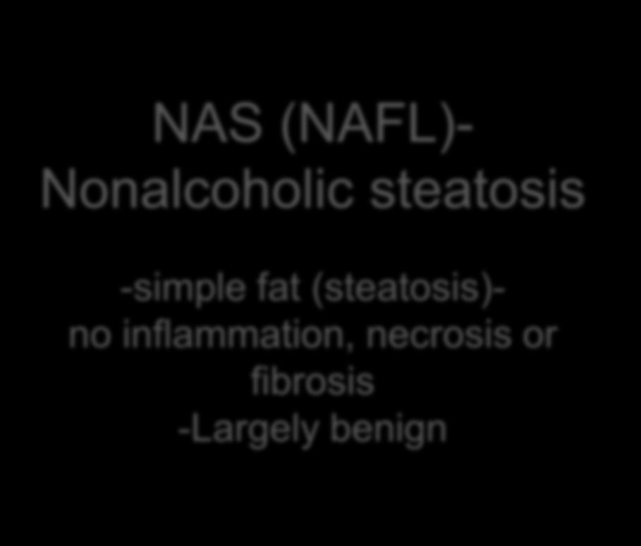 Nonalcoholic steatosis -simple fat