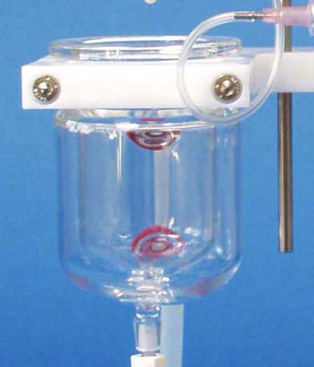 for increased throughput C A BASIC MEASURED PARAMETERS Aortic perfusion pressure Isovolumetric LVP (balloon method) HEART CHAMBER Small heart chamber for temperature maintenance Precision ball-joint