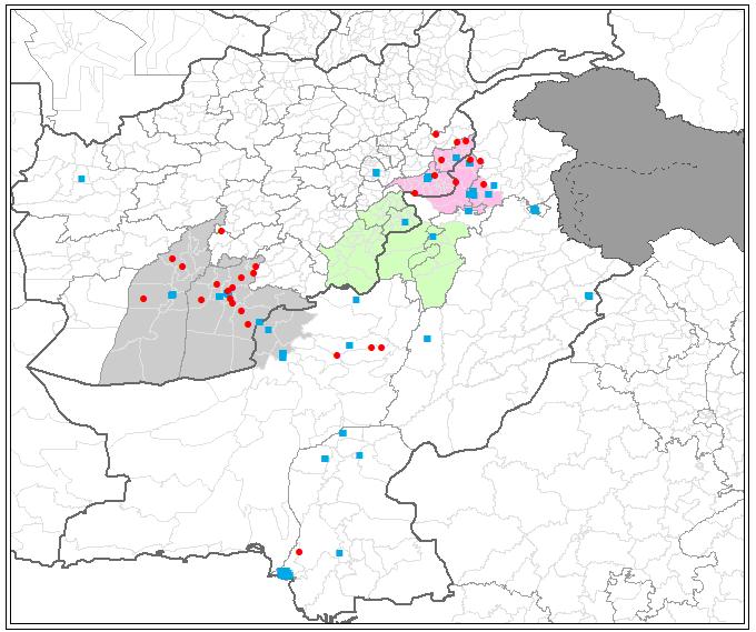 Pak /Afgpoliovirus transmission corridors WPV1 (AFP and ENV) reported over the past 12 months Northern Corridor Torkhamborder used for population Movement between Peshawar and Khyber in Pakistan to
