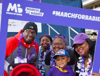STEP 2: RECRUIT When you join March for Babies, you stand with tens of thousands of people across the country