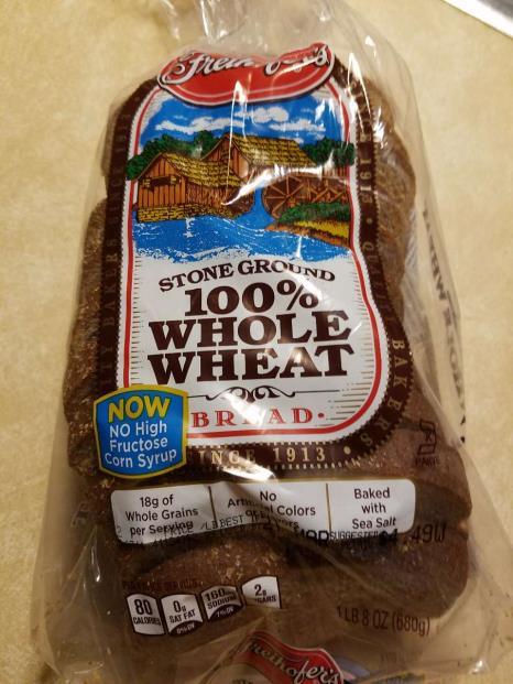 FOUR WAYS FOR DETERMINATION 1. The food is labeled as whole wheat.