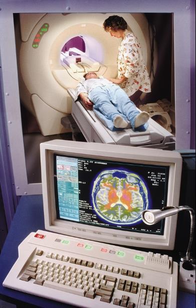 fmri Scan When the subject is in the scanner functional magnetic resonance imaging (fmri), the researchers will be able to communicate with him using an intercom system and a visual