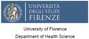 Project coordinator University of Florence Forensic Toxicology Research Unit Operative Unit of Forensic Toxicology Italy Director Prof.