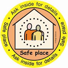 Safe Places Updates Sue gave an update on the North Yorkshire Safe Places. The Task Group is writing a set of rules and guidance for people when they ask for a Keep Safe Card and Wallet.