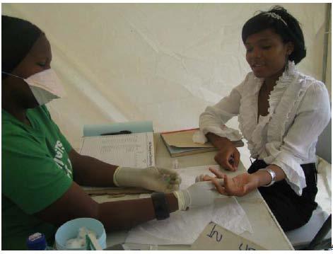 An HIV Test conducted for PMTCT at VCT centre in Swaziland (AMICAALL SWAZILAND) Accessed 05-07-13 Statistically, developed world rates of HIV status disclosure to sexual partners ranges from 42% to