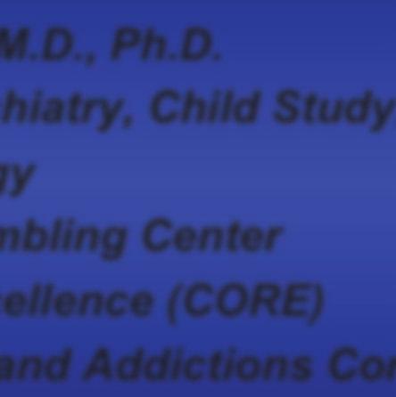 and Addictions Core, Women s Health Research